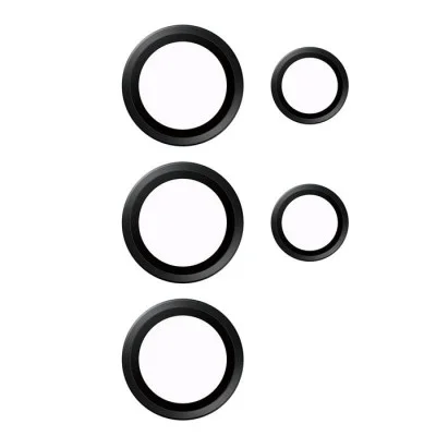 Lense Protector Camera Samsung S24 Ultra Hoops Panzerglass - Black